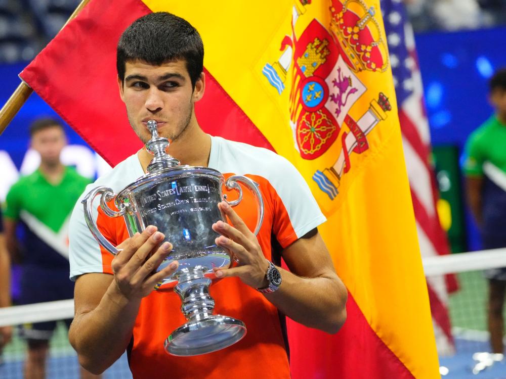 US Open: Carlos Alcaraz é o número 1 mais jovem da história